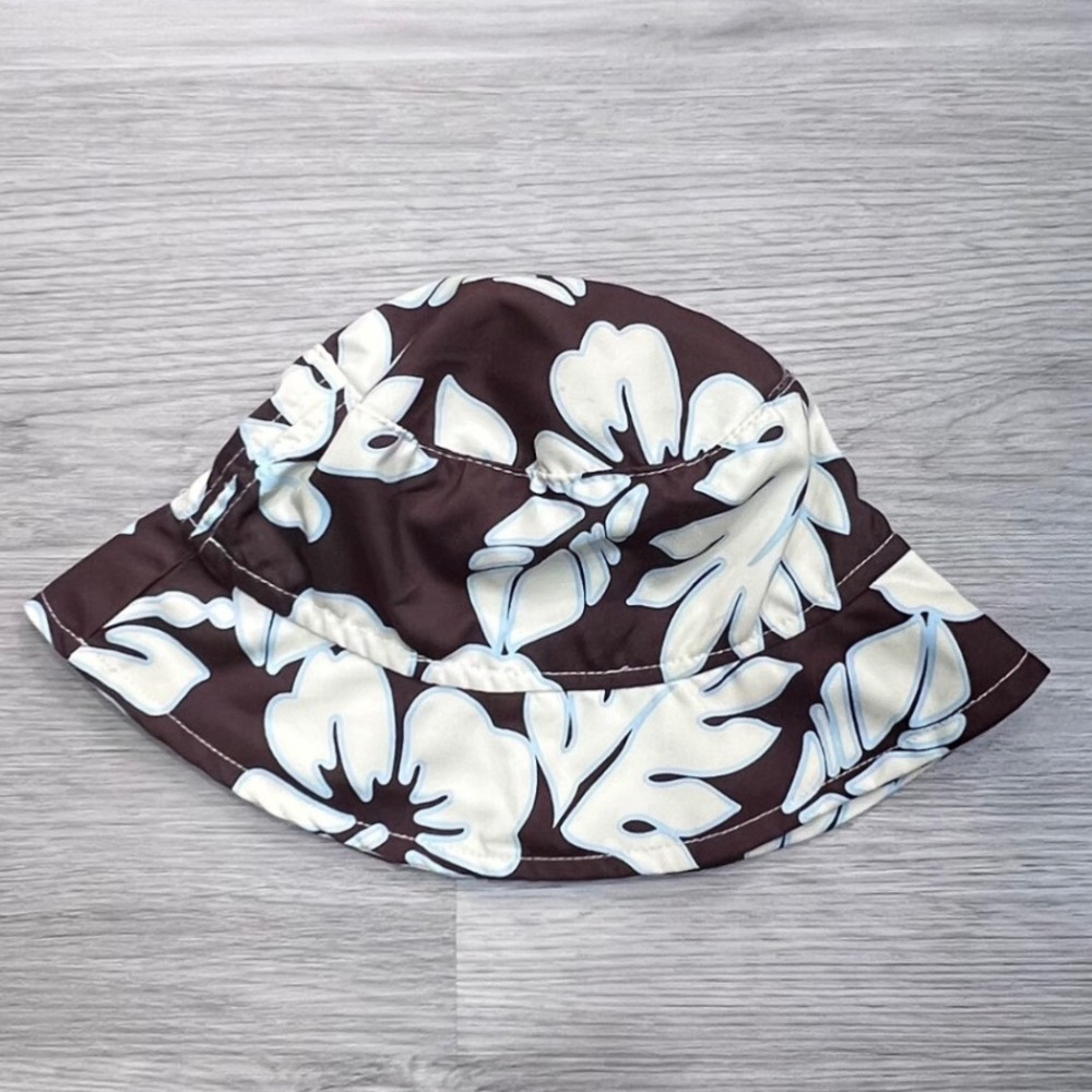 Koala Kids Brown‎ Floral Tropical Sun Bucket Hat 36-48M 12901666